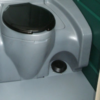 foot flush mobile toilet